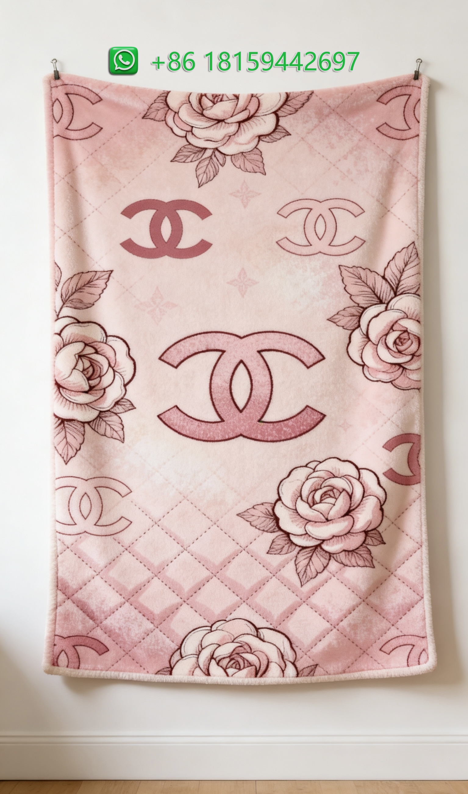 Chanel Throw Blankets